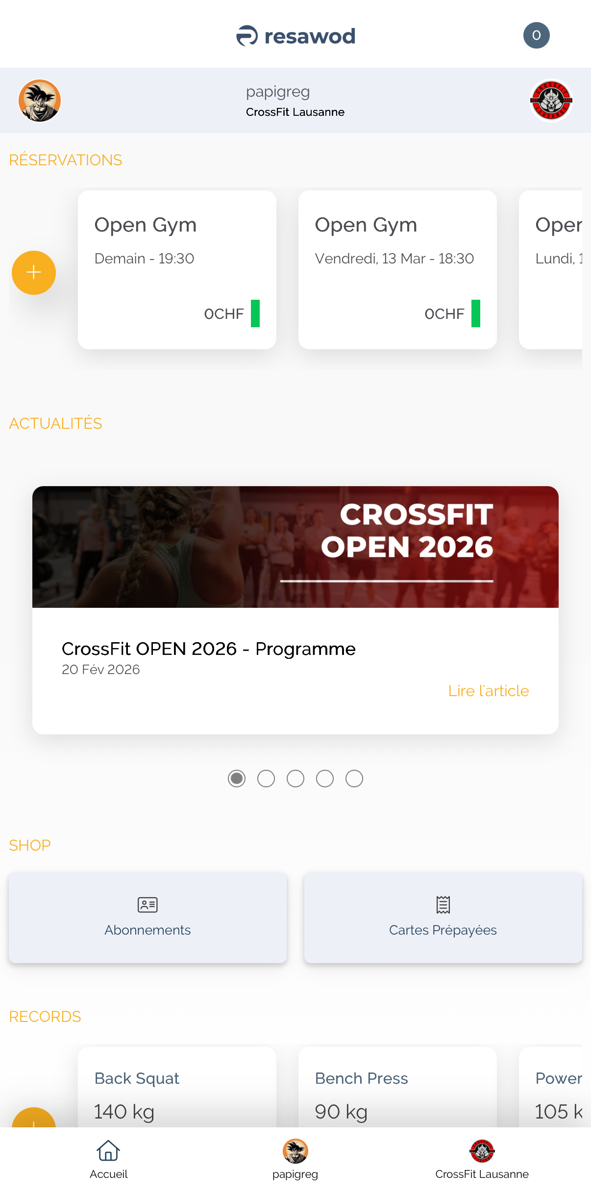 CrossFit Lausanne - Resawod